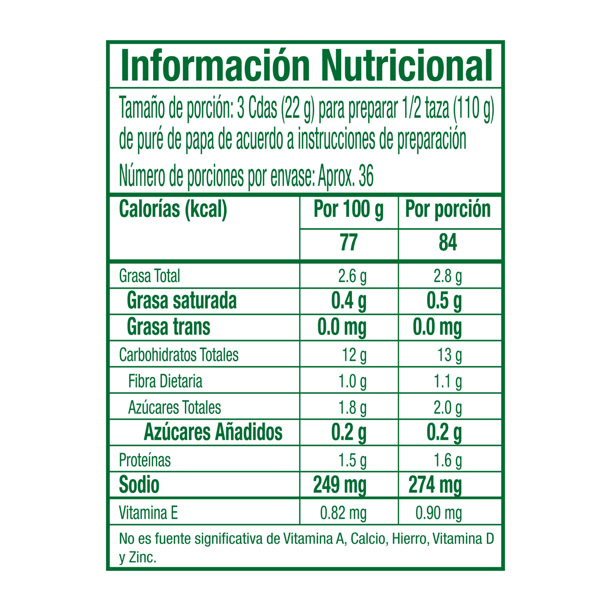 Knorr Pure De Papa x800 g