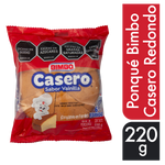 Bimbo Ponque Casero Redondo x 220 g