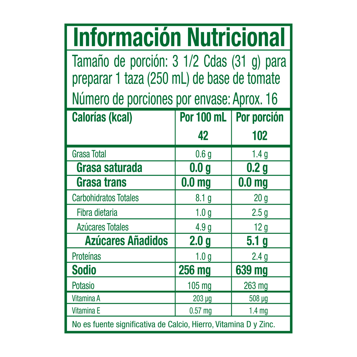 Knorr Base De Tomate Deshidratado x 500 g