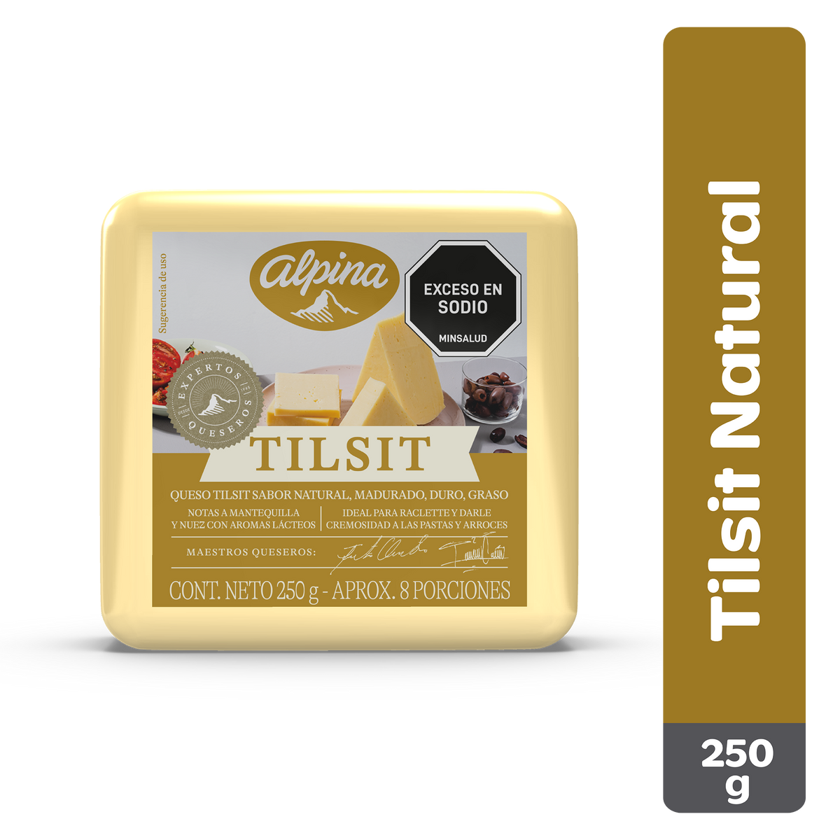 Alpina Queso Tilsit Natural Cuña 250 g