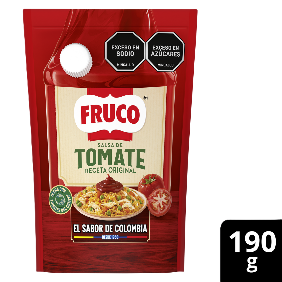 Fruco Salsa De Tomate Doypack 190 g