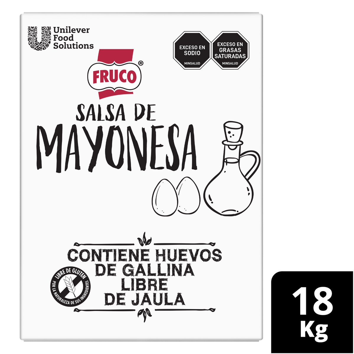 Fruco Salsa Mayonesa 18kg