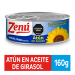 Zenú Lomo Atun En Aceite Girasol x 160 g
