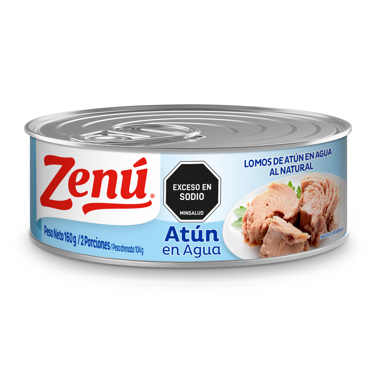Zenú Lomo Atún En Agua x 160 g
