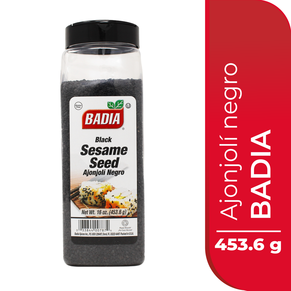 Badia Ajonjolí Negro x 453.6 g