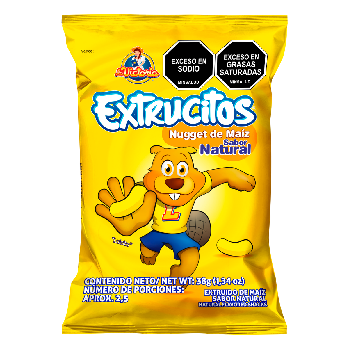 La Victoria Extrucito Familiar Natural 38 g