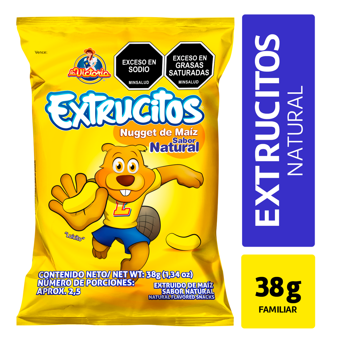 La Victoria Extrucito Familiar Natural 38 g