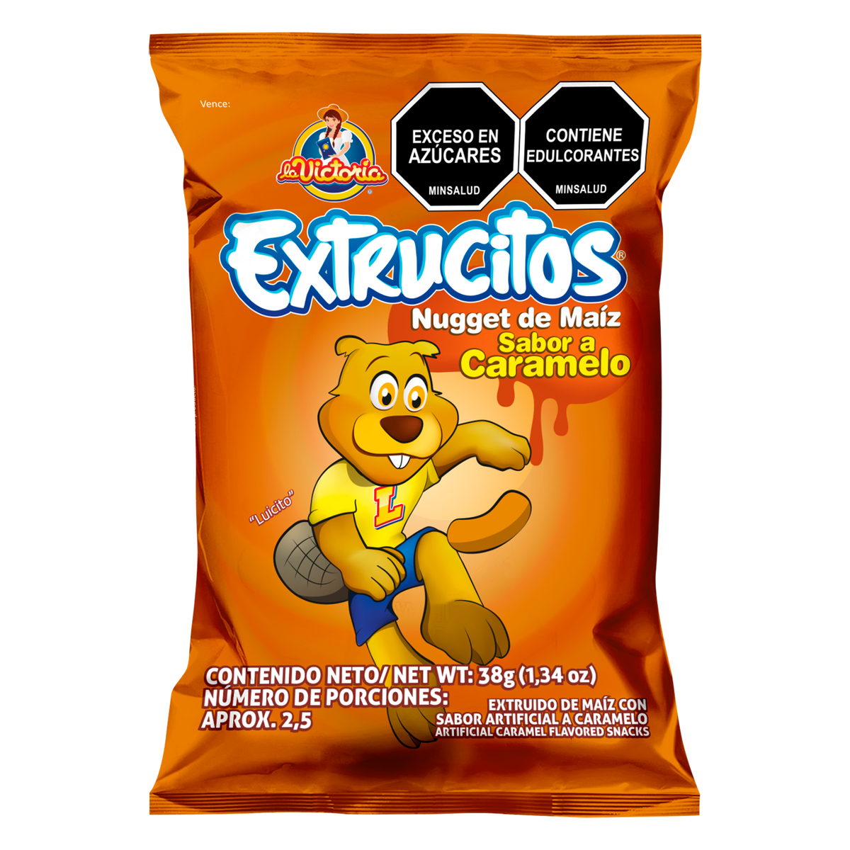 La Victoria Extrucito Familiar Caramelo 38 g