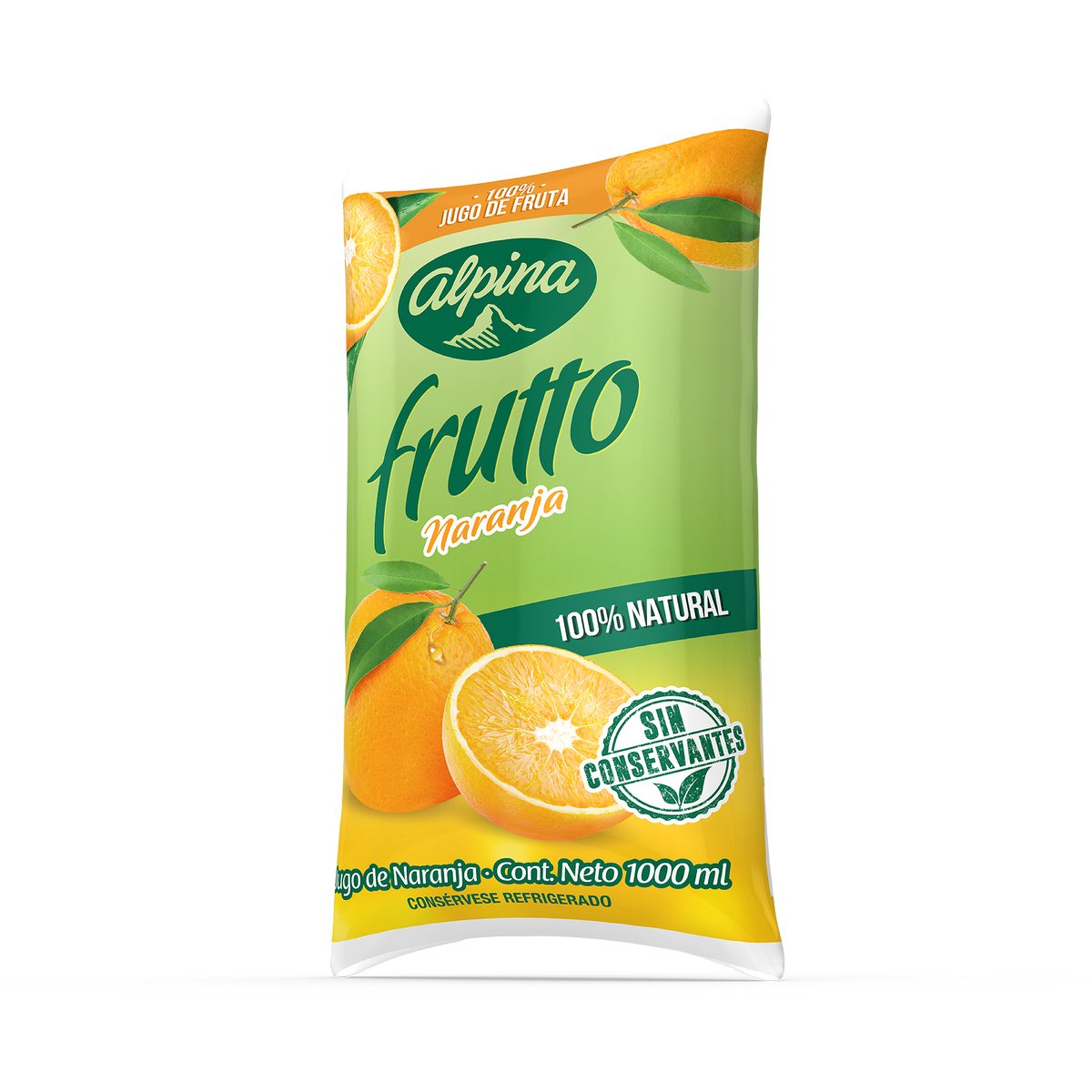 Alpina Frutto Naranja 100% 1 Lt
