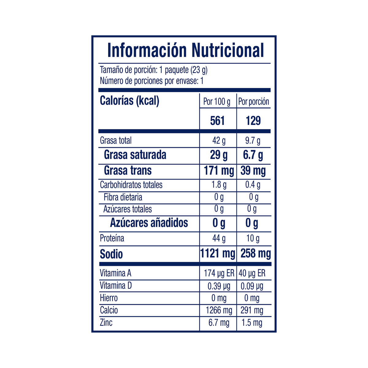 Alpina Snack Queso Holandes Descremado x 23 g