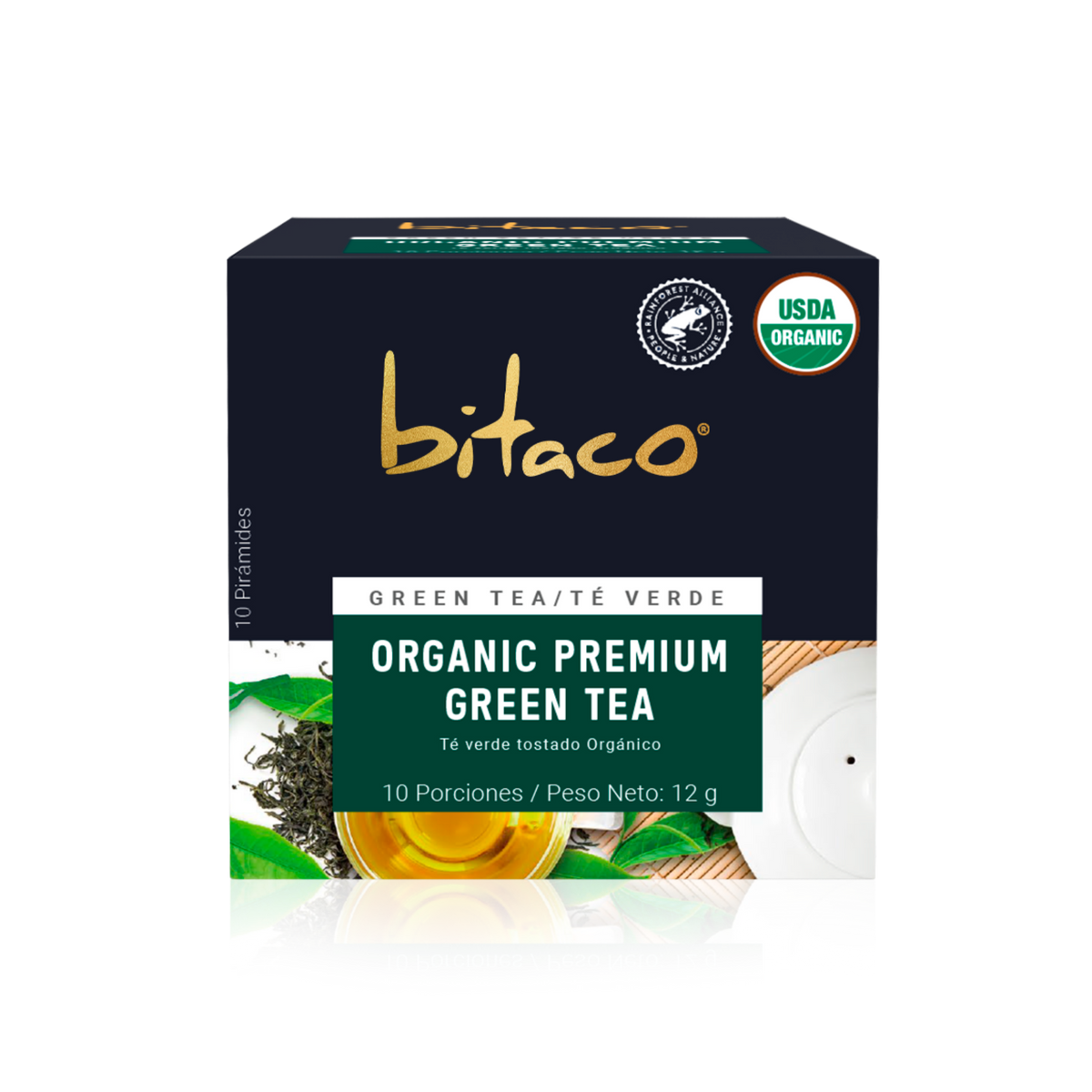 Bitaco Té Verde Organic Premium 12g x 10s