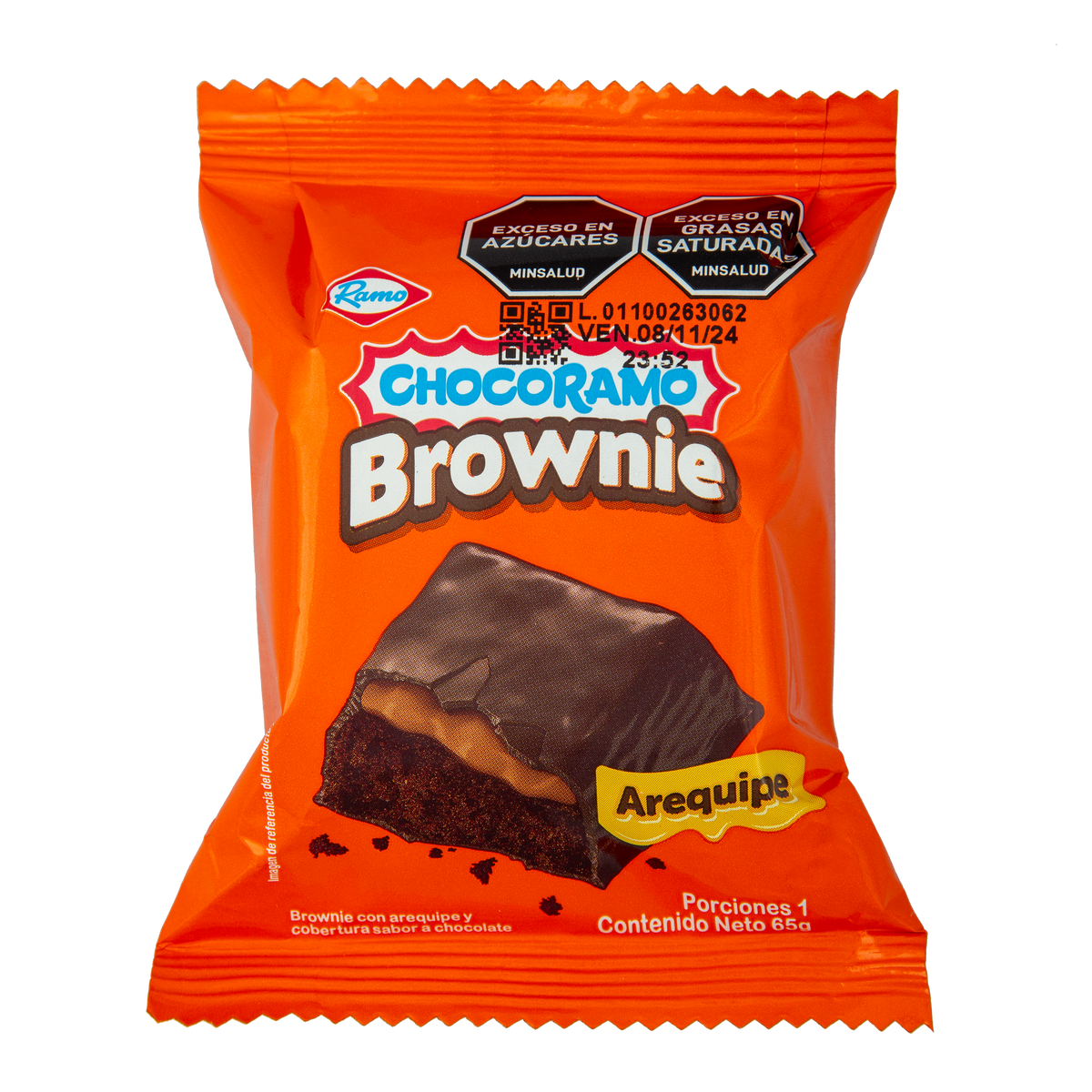 Ramo Brownie Choco Arequipe x 65 g