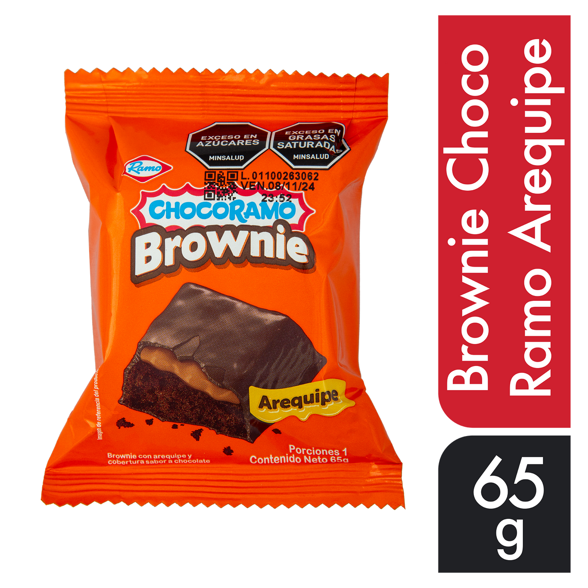 Ramo Brownie Choco Arequipe x 65 g
