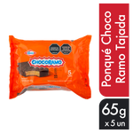 Ramo Ponque Choco Tajada x 65 g x 5 un