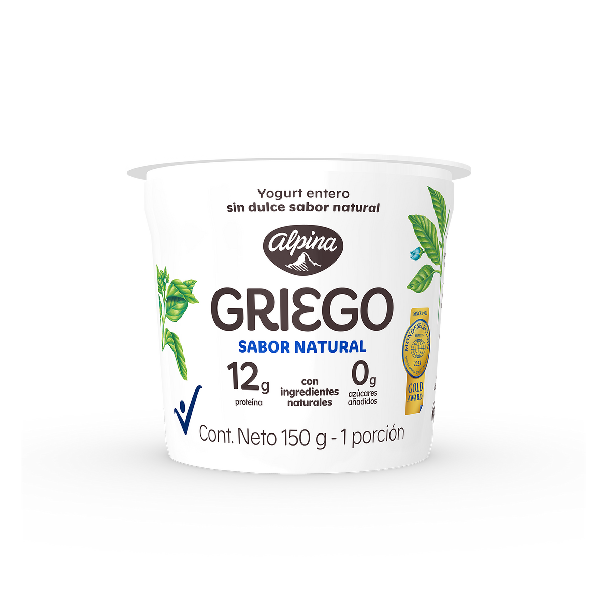 Alpina Yogurt Griego Natural 150 g