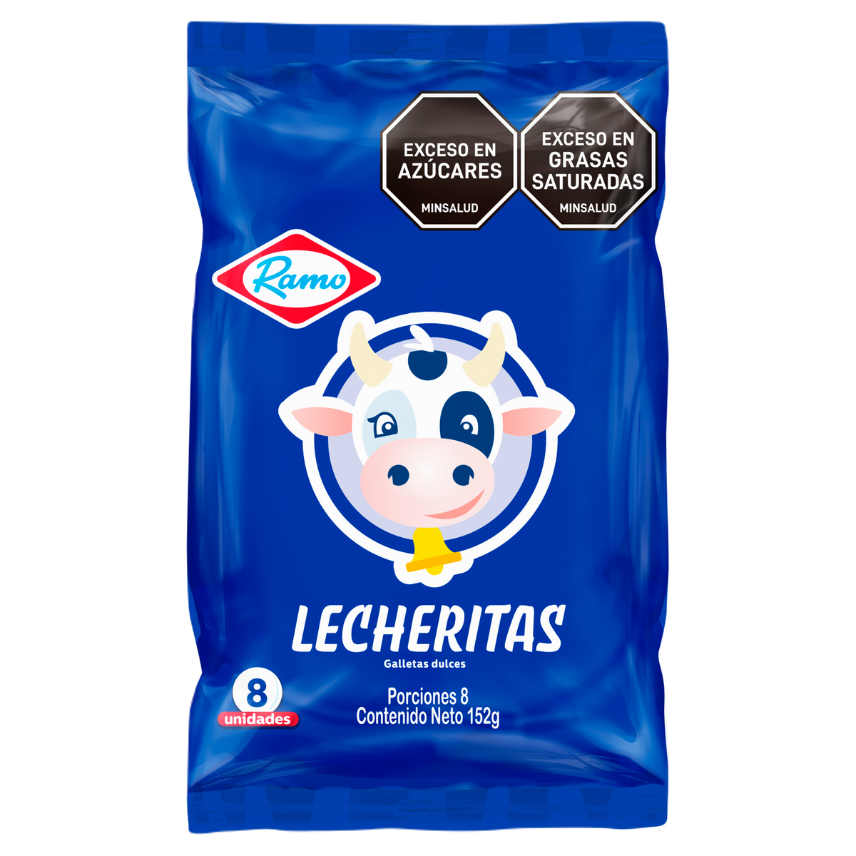 Ramo Galletas Lecheritas 19 g x 8 un