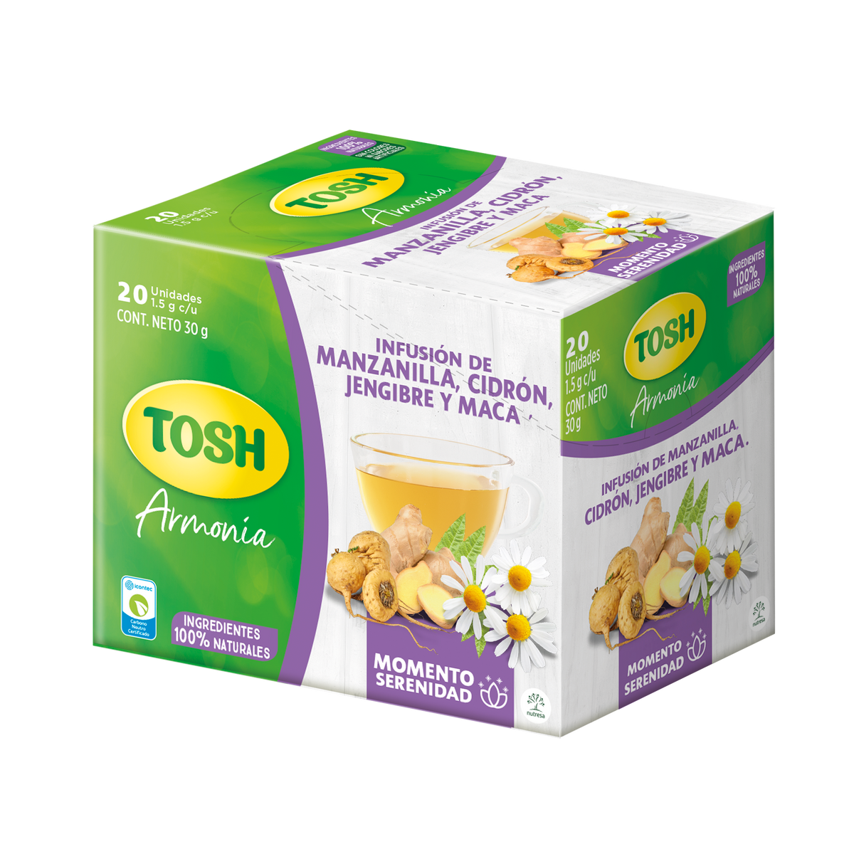 Tosh Infusion Serenidad 20 Sobre 20 un