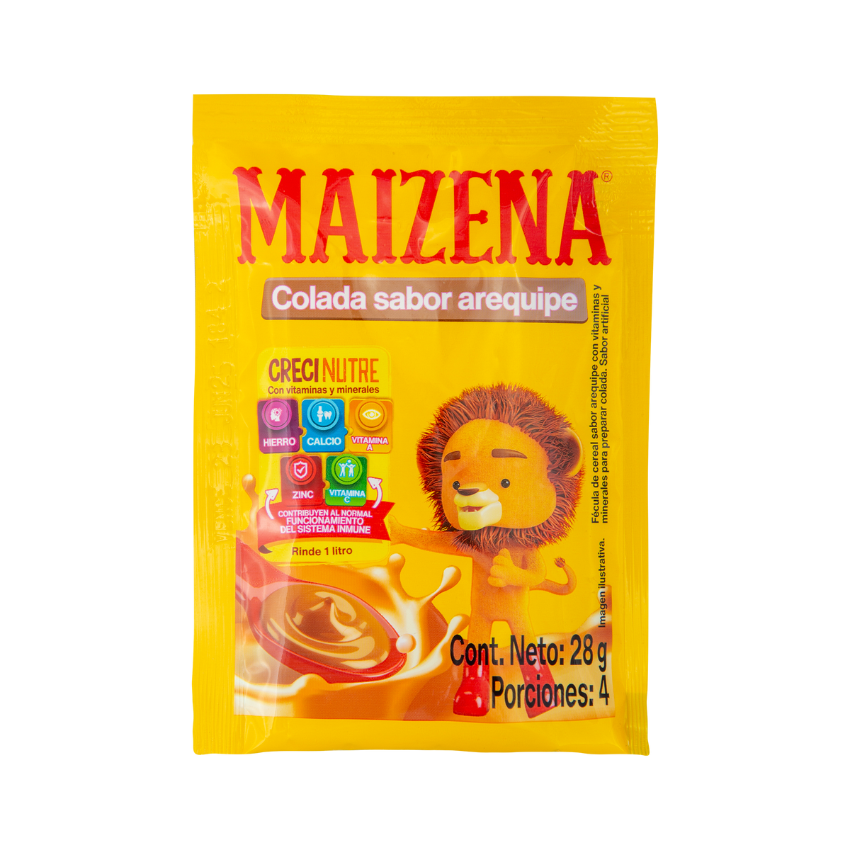 Maizena Colada Arequipe 12 Plegadiza x 18 un x 28 g