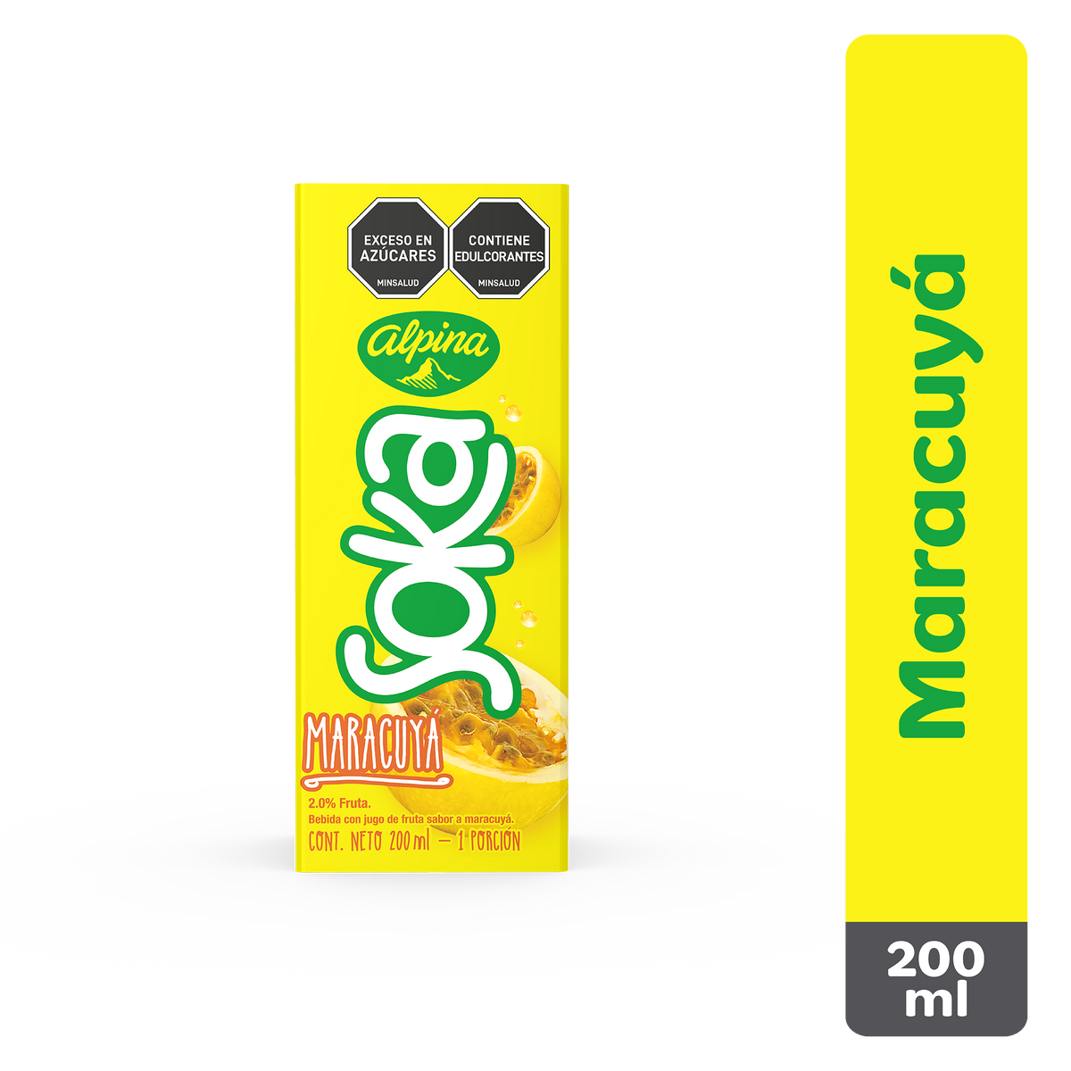 Alpina Soka Tetrapack Maracuyá x 200ml