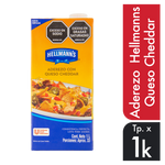Hellmanns Aderezo Queso Cheddar Tapa x 1 kg