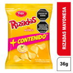 Rizadas Mayonesa Extracontenido 8 Und x 36g