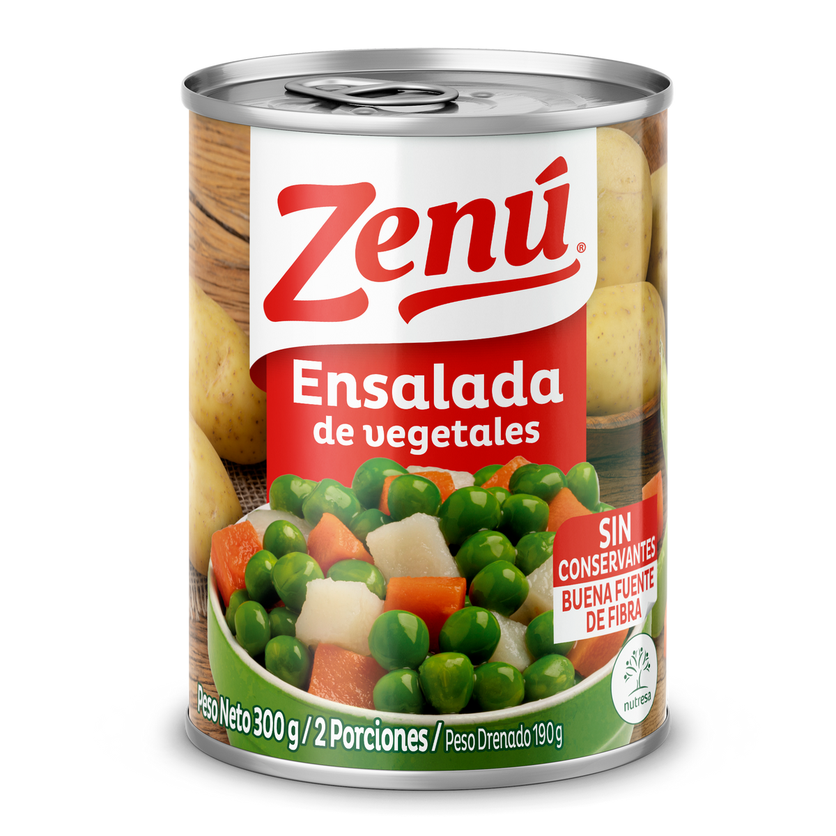 Zenú Ensalada Vegetales x 300g