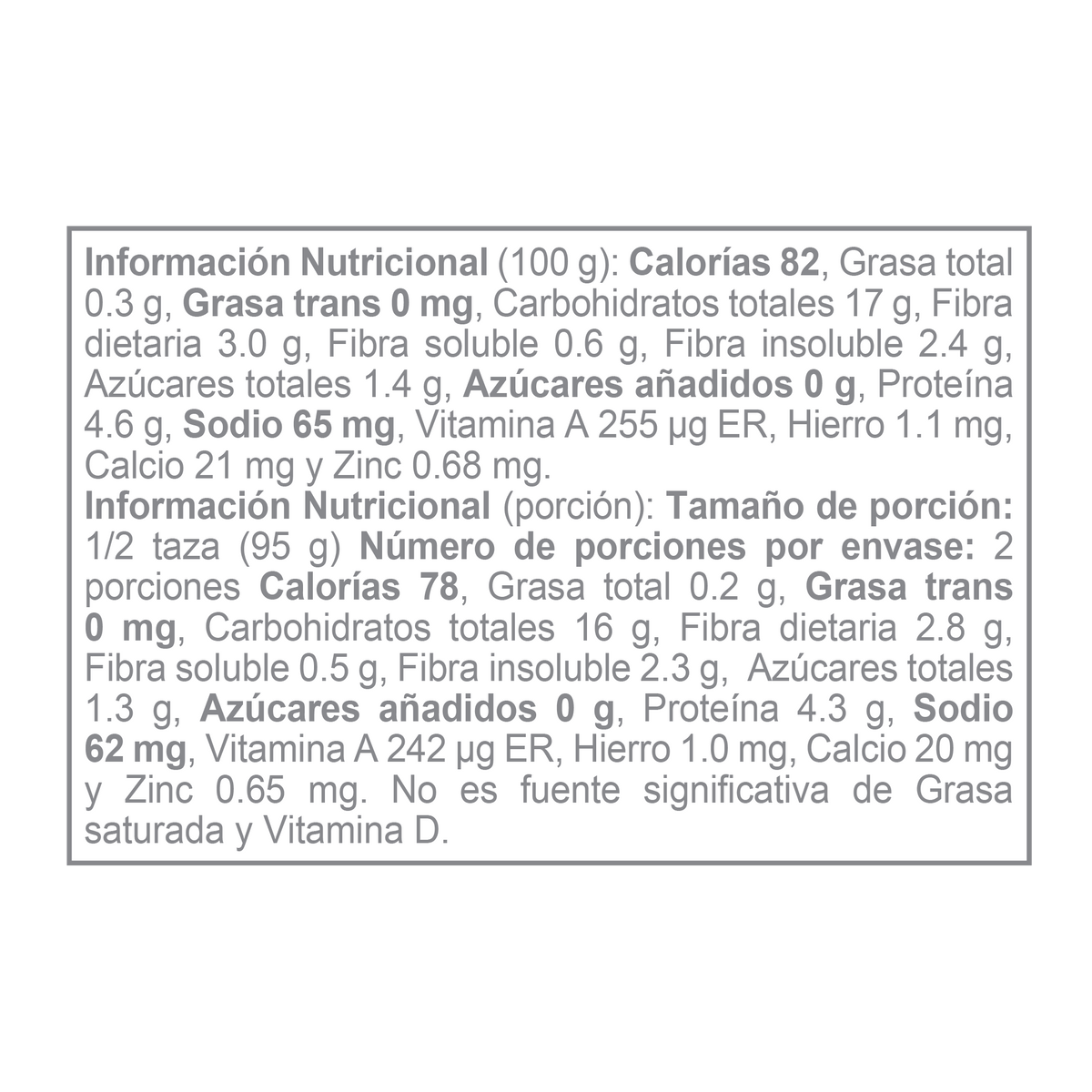 Zenú Ensalada Vegetales x 300g