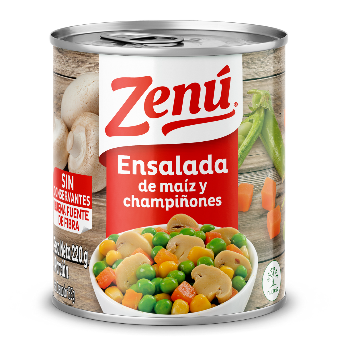 Zenú Ensalada Maíz Champiñones x 220g