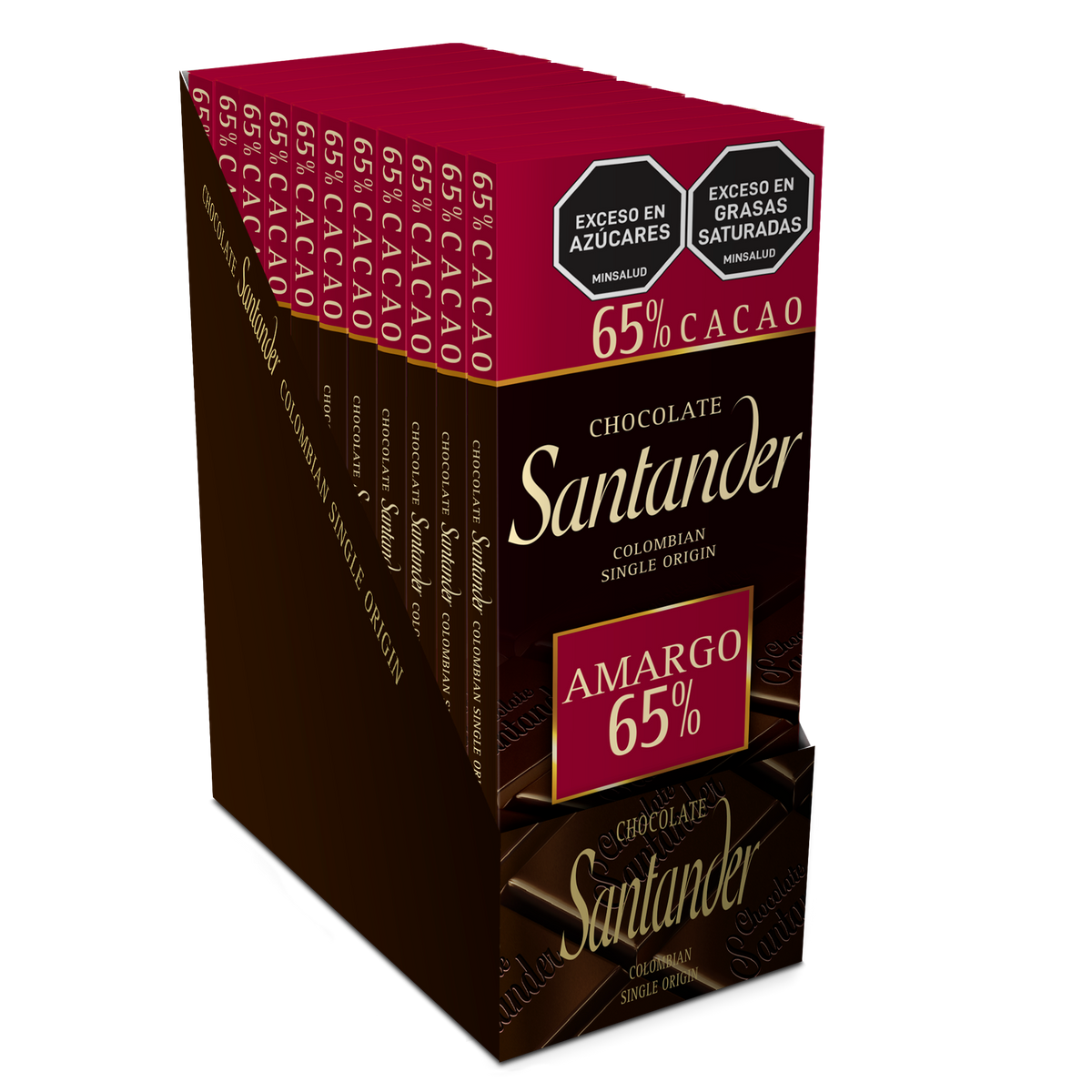 Santander Golosina 65% Plegadiza x 7 g