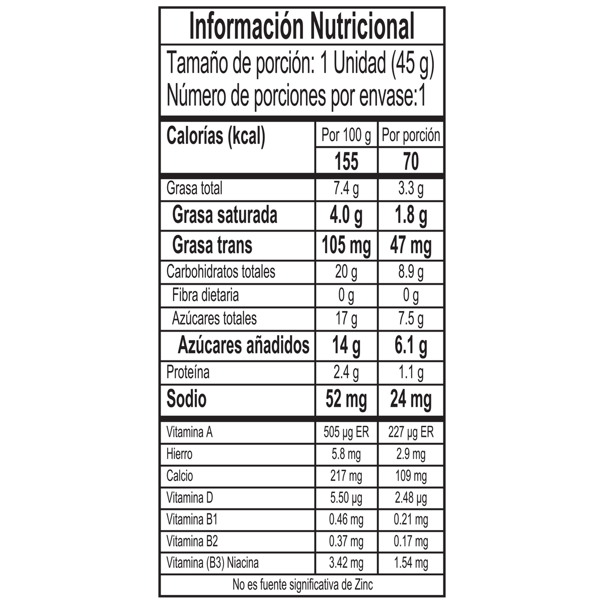 Chocolisto Vaso Fresa x 50 g x 60 un