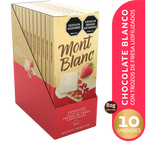 Montblanc Golosina Fresa Blanca Plegadiza x80g