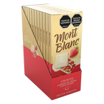 Montblanc Golosina Fresa Blanca Plegadiza x80g