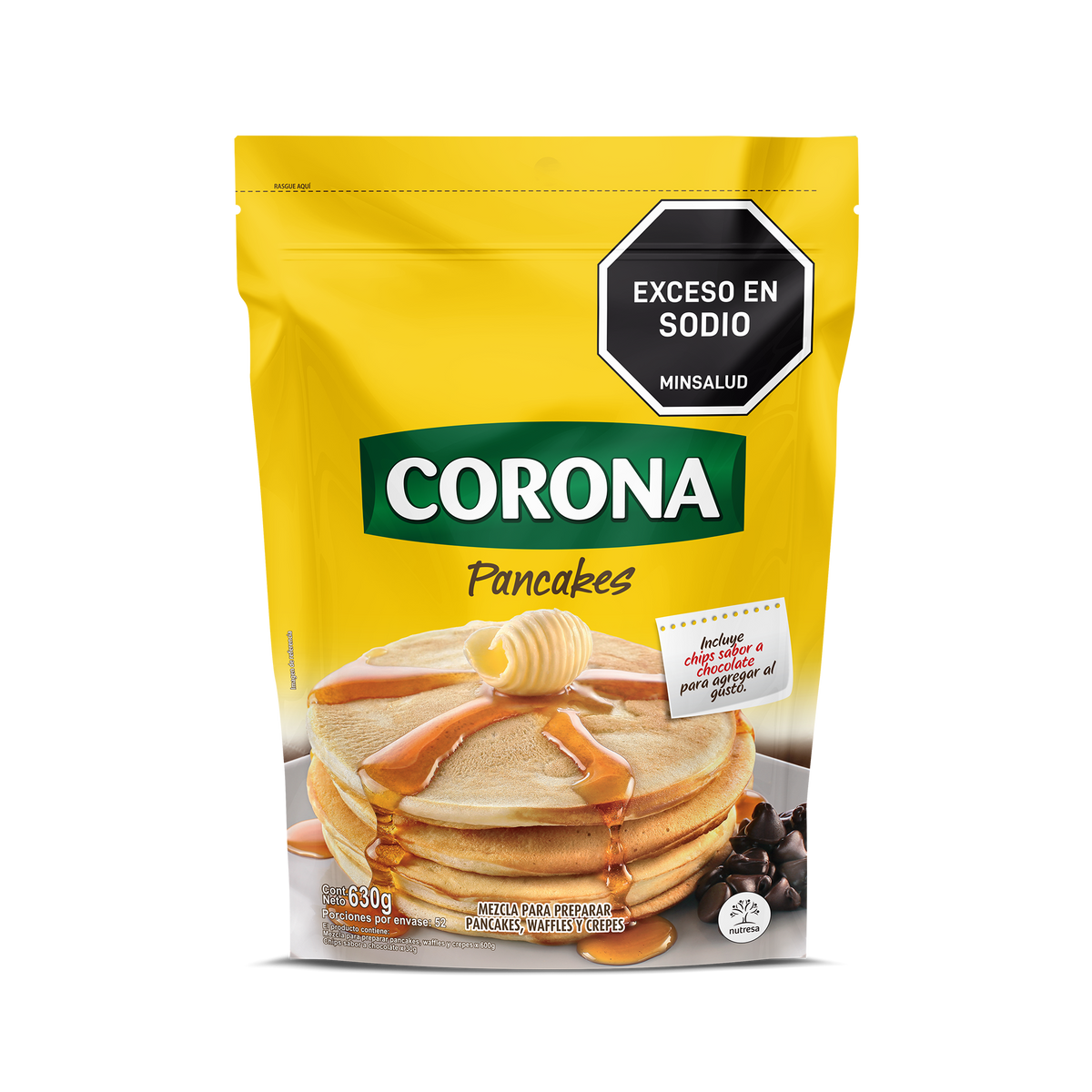 Corona Premezcla Pancakes x 630g