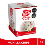 Crem Helado Tradicional Tarro Vainilla Chips x 5 L