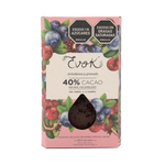 Evok Chocolate 40% Arándanos Ganada Barra x 100 g