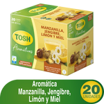 Tosh Aromatica Manzanilla Limonada Jengibre 22 g 20 Sobres