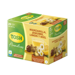 Tosh Aromatica Manzanilla Limonada Jengibre 22 g 20 Sobres