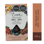 Evok Chocolate 4070% Mini x18 un x 108 g