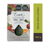 Evok Chocolate 7082% Mini x18 un x 108 g