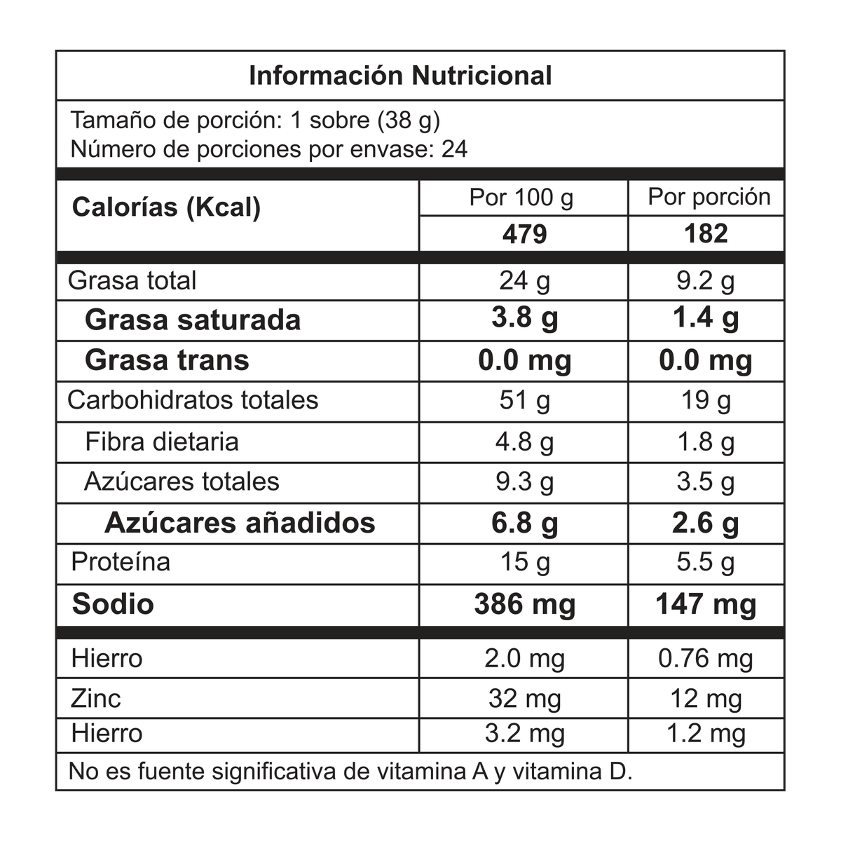 La Especial Pasabocas Kraks x Plegadiza x 24 Un x 38 g