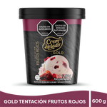 Crem Helado Gold Vaso Litro Tentación Frutos Rojos x 600 g