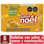 Saltin Noel Galleta Saltin Noel Queso Mantequilla Taco x 6 585 g