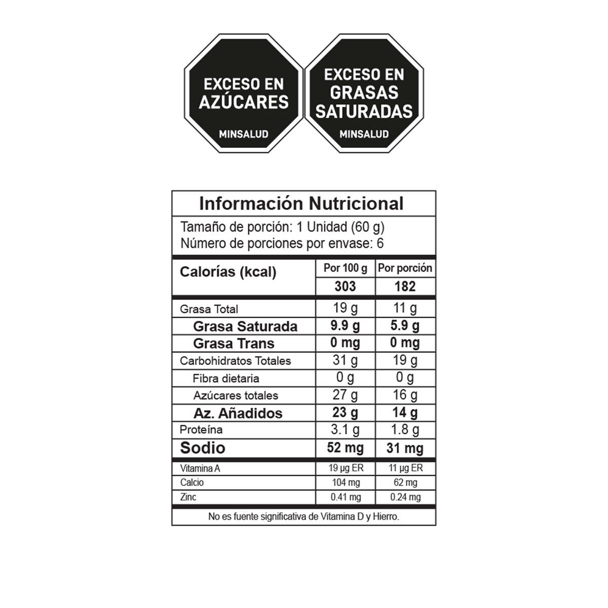 Dracula Pack Paleta Monstmarinos 360 g x 6 un