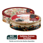 Noel Galleta Navidad Cofre Circular XL por 445 gramos
