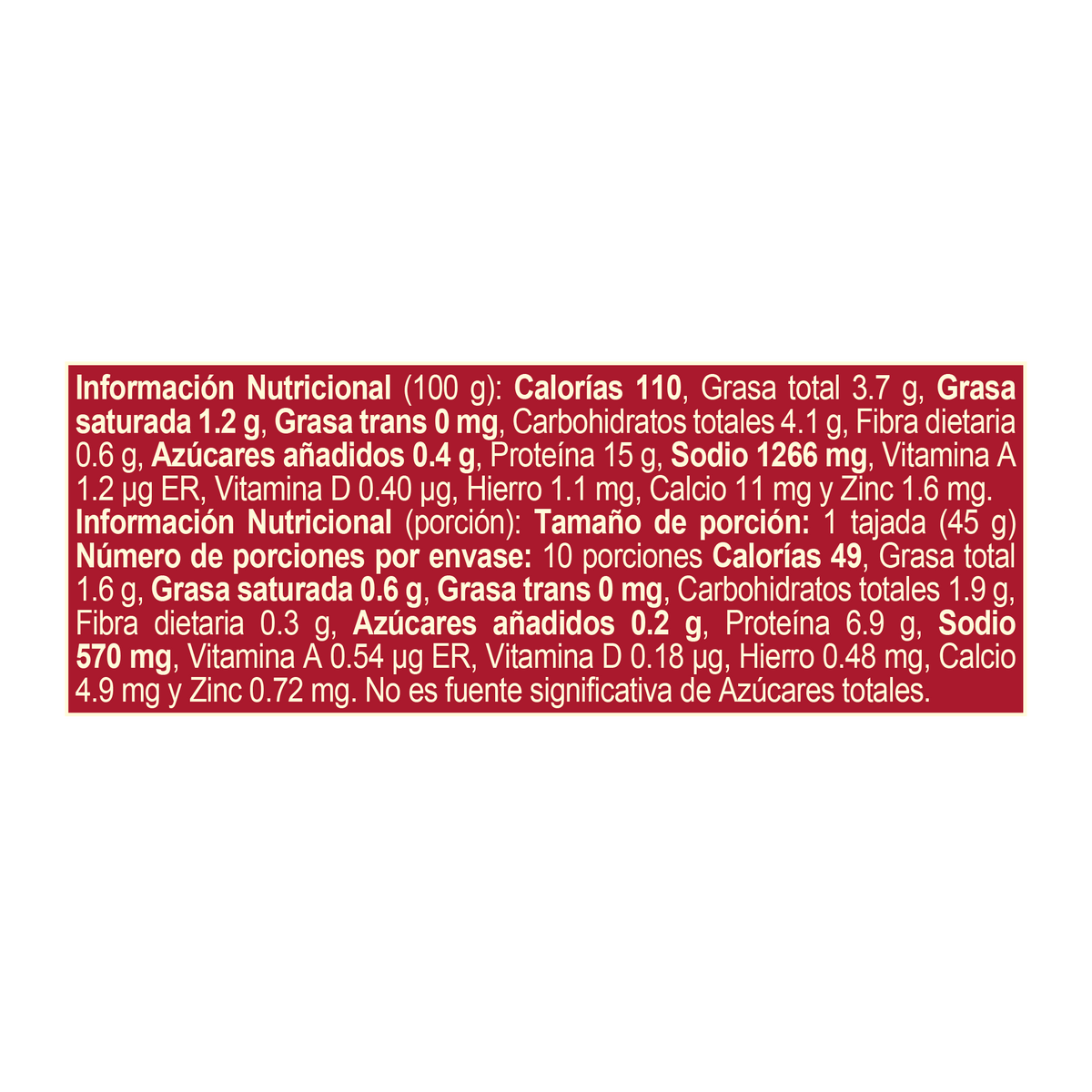 Zenú Cerdo Artesano x 450 g