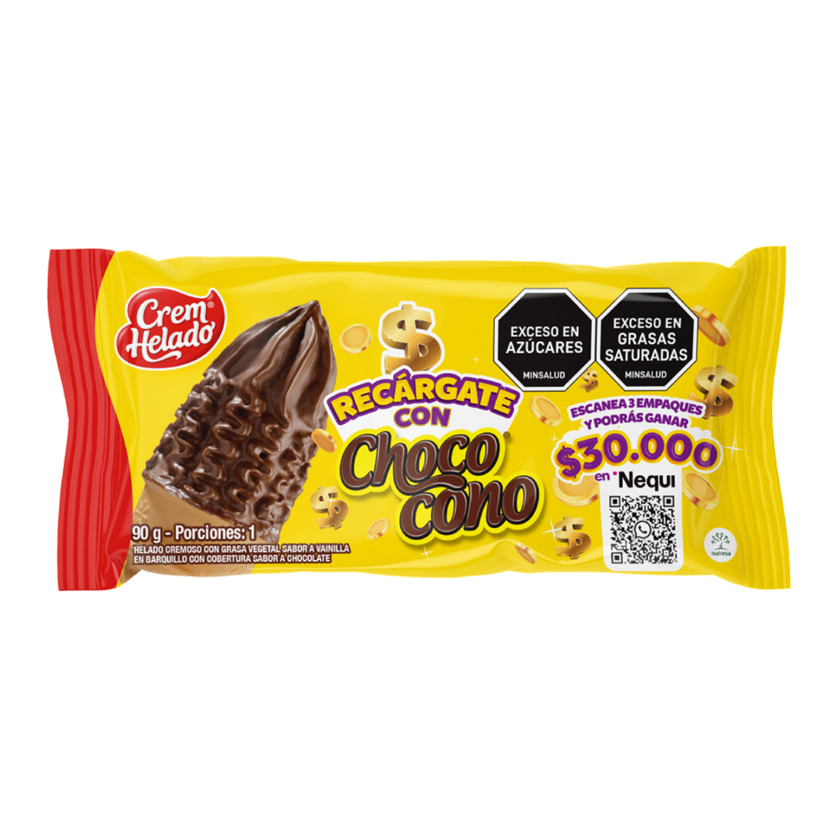Chococono Prom Cono x90 g x 24 un