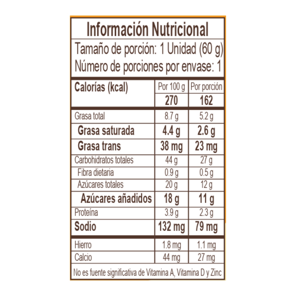La Fuente Galleta con helado Vainiñña x12 Un x60g