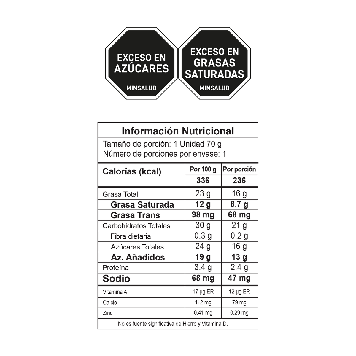 Cremhelado Paleta Sueno De Navidad x 70 g x 12 un