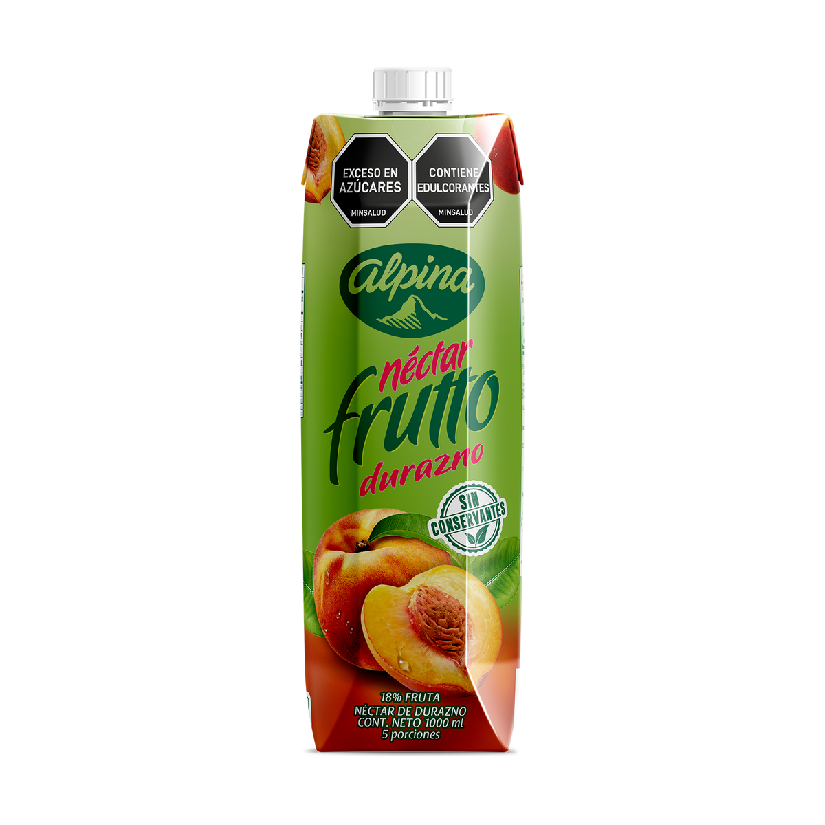 Alpina Jugo Nectar De Durazno Alpina 1000G