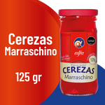 Alfa Cerezas Marrasquino Rojas x125gr